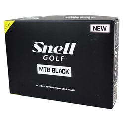 ヨドバシ Com スネルゴルフ Snell Golf Mtb Black イエロー ゴルフボール 1ダース12球入り 通販 全品無料配達