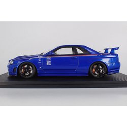 ヨドバシ.com - イグニッションモデル ignition model IG1827 ニスモ R34 GT-R R-tune ベイサイドブルー [ 1/18スケール レジンキャストミニカー] 通販【全品無料配達】