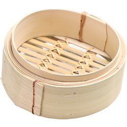 蒸し器・せいろ N竹 中華ミニセイロ 身 15cm