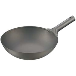 【冬バーゲン★】 ヨドバシ.com - 長谷元 中華鍋 HS 純チタン共柄北京鍋 30cm 通販 調理器具