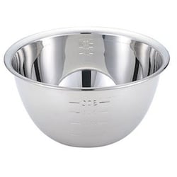 ボウル F18-8 深型ミキシングボール 24cm(目盛付)
