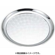 トレイ・盆 F 18-0丸盆 ラセン模様入 10インチ