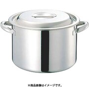 寸胴鍋 CLO 電磁モリブデン半寸胴鍋(目盛付) 39cm
