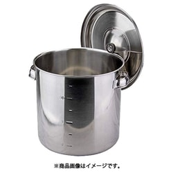 保存容器・キャニスター CLO 18-8目盛付キッチンポット36cm