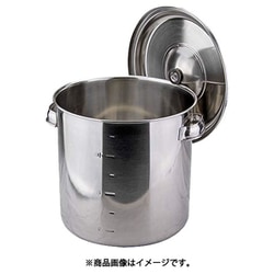 保存容器・キャニスター CLO 18-8目盛付キッチンポット20cm