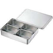 調味料・スパイスラック CLO 18-8 0号プレスヤクミ入 角4ヶ入