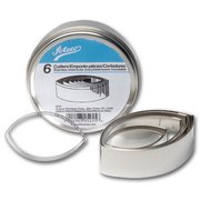 スライサー・カッター Ateco フットボールカッター 6pcセット #5255