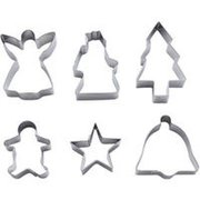 スライサー・カッター Ateco クリスマスカッター 6pcセット #4842