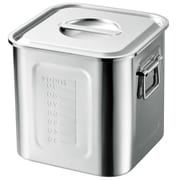 AG 21-0目盛付角キッチンポット 30cm(25.0L) [保存容器・キャニスター]