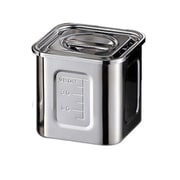 AG 21-0目盛付角キッチンポット 13.5cm(2.3L) [保存容器・キャニスター]