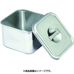 調味料入れ 18-8角型ヤクミ入 10cm