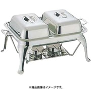 保温調理鍋 18-8スタッキング 角チューフィングディッシュ W 22インチ