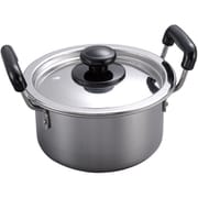 両手鍋 18-0モリブデン実用鍋 両手 24cm(5.3L)
