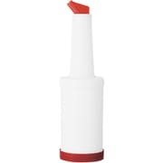 ジュース コンテナ M 850ml 赤 #S-04198 [カクテル用品]