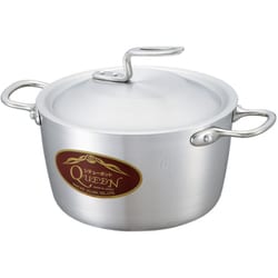 両手鍋 クイーン シチューポット(ステンハンドル) 24cm(5.5L)