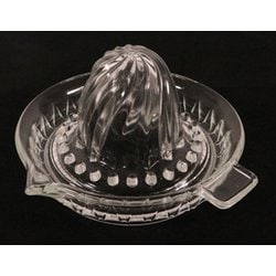 おろし器 ガラス製レモン絞り 大