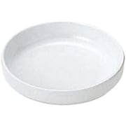小皿 給食用食器 漬物皿(フチ切立型)№71白