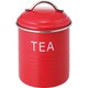 保存容器・キャニスター バーネットキャニスター 赤 TEA