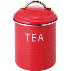 保存容器・キャニスター バーネットキャニスター 赤 TEA