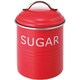保存容器・キャニスター バーネットキャニスター 赤 SUGAR