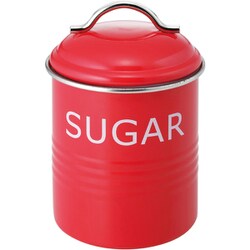 保存容器・キャニスター バーネットキャニスター 赤 SUGAR