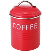 保存容器・キャニスター バーネットキャニスター 赤 COFFEE
