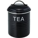 保存容器・キャニスター バーネットキャニスター 黒 TEA