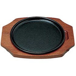 ステーキ皿 S ステーキ皿 平丸型 21cm
