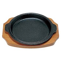 ステーキ皿 S ステーキ皿 縁付丸型B 15cm