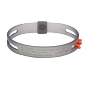 CL19-GHT-B-01 ブラック LL [ゴーストブレスレット01 ブラック LLサイズ（20.5cm）]