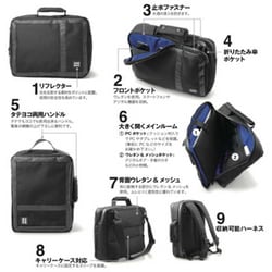 ヨドバシ.com - NOMADIC SN-52 BK [3WAYビジネス 9.3L] 通販【全品無料配達】