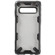 GALAXY S10＋用ケース FUSION Xケース ヘキサゴンBK