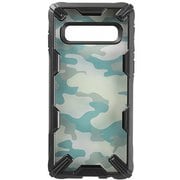 GALAXY S10＋用ケース FUSION Xケース カモGR
