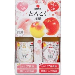 ヨドバシ.com - 中田食品 とろこく桃姫&林檎姫2本セット 180ml×2(各1本