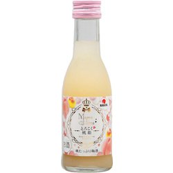 とろこく桃姫 桃たっぷり梅酒 8度 180ml [梅酒]