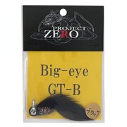 Big-eye GT-B 4g ブラック [バス/トラウト兼用フェザージグ]