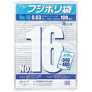 一般ポリ袋 フジ ポリ袋 №16(500枚入)