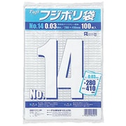 一般ポリ袋 フジ ポリ袋 №14(1000枚入)
