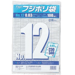 一般ポリ袋 フジ ポリ袋 №12(1000枚入)