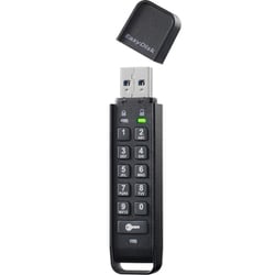 セキュリティUSBメモリー パスワードボタン付き 8GB ED-HB3/8G