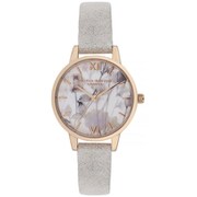 Eco Friendly - Midi Dial Eco Friendly Grey Lilac & Rose Gold OB16VE14