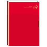 手帳 2019年 10月はじまり B6サイズ インデックス付き スヌーピー 本/レッド P-13603