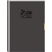 手帳 2019年 9月はじまり A5サイズ マンスリー ミッキー ブラック DZ-80537