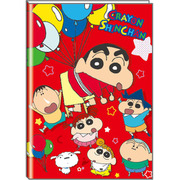 手帳 2019年 9月はじまり B6サイズ マンスリー しんちゃん レッド KS-36471