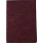 手帳 2019年12月はじまり B6サイズ バーチカル式 LAND WINE COT-46753