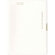 手帳 2019年12月はじまり A5サイズ レフト式 UTOPIA WHITE COT-46770