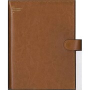 手帳 2019年12月はじまり A5サイズ レフト式 SOAK CAMEL COT-46783