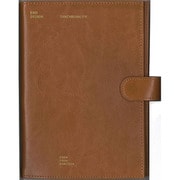 手帳 2019年12月はじまり B6サイズ レフト式 AREA CAMEL COT-46805