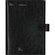 手帳 2019年12月はじまり B6サイズ レフト式 AREA BLACK COT-46806