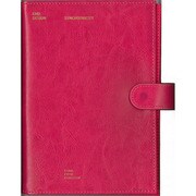 手帳 2019年12月はじまり B6サイズ レフト式 AREA PINK COT-46807